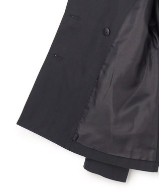 23区 【先行予約】エアータンブラー TCギャバジン ハーフ コート ネイビー系