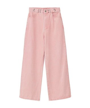 CRAFT STANDARD BOUTIQUE ホックワイドパンツ Pink