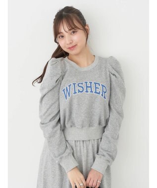 earth music&ecology ウラケロゴ短丈プルオーバー