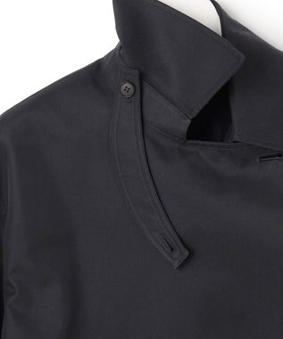 23区 【先行予約】エアータンブラー TCギャバジン ハーフ コート ネイビー系