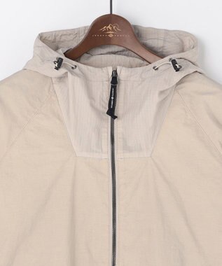 JOSEPH ABBOUD MOUNTAIN 【ナチュラルカラー/ストレッチ】ナイロンコンビガーメントダイパーカー ライトグレー系