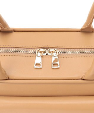 23区 【先行予約】フラップポケット ボストンバッグ キャメル系