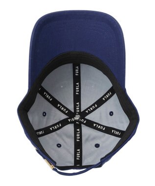 MOONBAT FURLA(フルラ) フロントロゴ刺繍キャップ UV ディープブルー