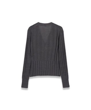 JOSEPH 【WEB&OUTLET限定・洗える】テクスチャードレーヨン　カーディガン Slate