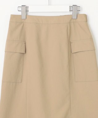 J.PRESS LADIES S 【洗える・イージーケア】ソフトタイプライター マーメイド スカート ベージュ系