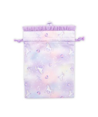 Mother garden マザーガーデン ユニコーン 巾着 《ぷっくり柄》 小 ぷっくり柄