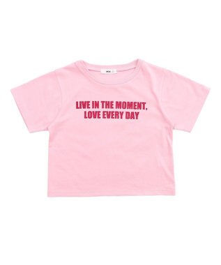 WEGO ロゴラメちびT ピンク