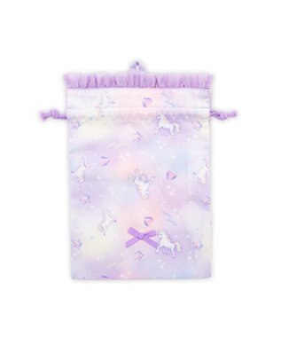 Mother garden マザーガーデン ユニコーン 巾着 《ぷっくり柄》 小 ぷっくり柄