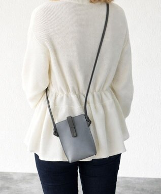 style code 【PADMA/パドマ】ベルトデザイン　シュリンクレザーマルチポシェット
