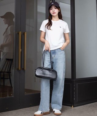 WEGO 【SMLサイズ展開】U.S. POLO ASSN.別注コンパクトTシャツ ホワイト