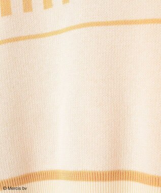 Green Parks Ｍｉｆｆｙ／配色ニットプルオーバー Yellow