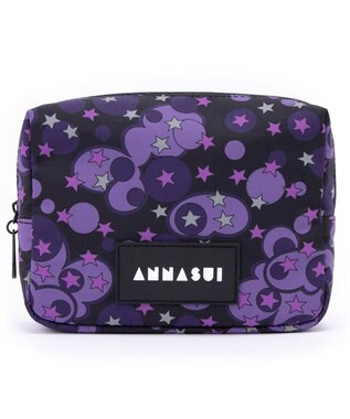 ANNA SUI ヴァケーション スクエアポーチ パープル