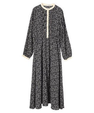 Green Parks ・ＥＬＥＮＣＡＲＥ　ＤＵＥ　コバナパイピングワンピ Black