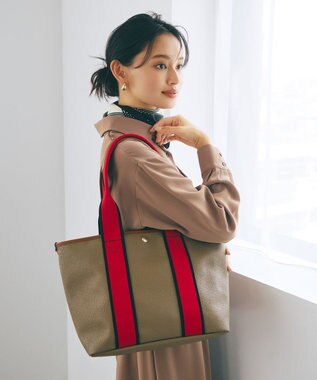 TOPKAPI 【Breath TOPKAPI】SCOTCH GRAIN スコッチグレイン シンプル A4 トートバッグ レッド