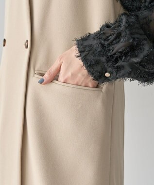 Green Parks Ｏ．洗えてストレッチ　Ｗボタンベスト Light Beige