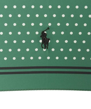 MOONBAT POLO RALPH LAUREN(ポロ ラルフローレン) ツイルドットポロポニー 雨傘 長傘 オリーブグリーン