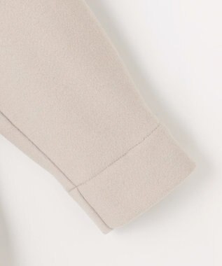 J.PRESS LADIES メルトンジャージー Vネック カットソー グレージュ系