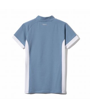 ZERO HALLIBURTON 【吸水速乾・UVケア】 ベーシックモックネックTシャツ ZHG-W5S6a 82980 ライトブルー