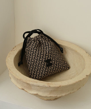 モノグランマ ポーチ JACQUARD/CERVO / IACUCCI | ファッション