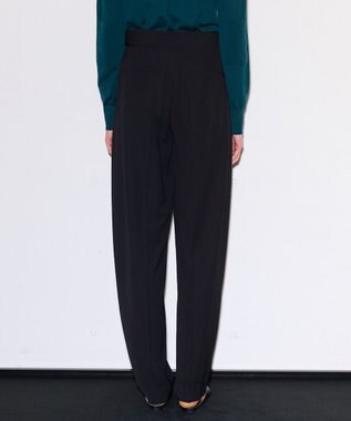 JOSEPH ドレーピーウールビスコース　トラウザーズ Black