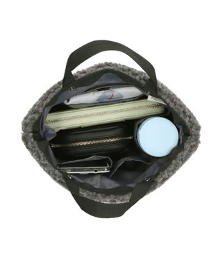 ROOTOTE 8273【スヌーピー】IP.デリ.ボア.ピーナッツ-7V 02：グレー