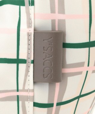 Y'SACCS 総柄プリントトートバッグ グレージュ