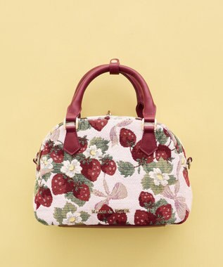 Maison de FLEUR いちごゴブラン2Wayボストンバッグ