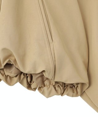 Green Parks 衿付きバルーンブルゾン Beige