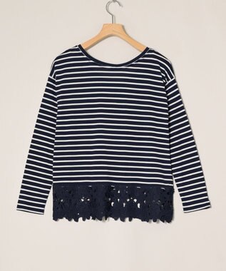 ONWARD Reuse Park 【any FAM】カットソー秋冬 ネイビー