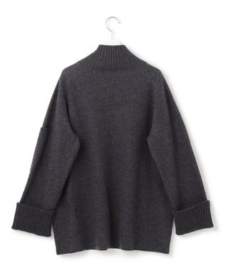 23区 S 【新色追加】ボイルドウールコンビニット チュニック グレー系