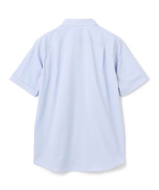 JOSEPH HOMME 新素材【洗える/ストレッチ】ハイゲージコットンジャージー 　レギュラーカラーシャツ サックスブルー系