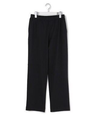 ICB ナイロンストレッチポンチ セミワイドパンツ ブラック