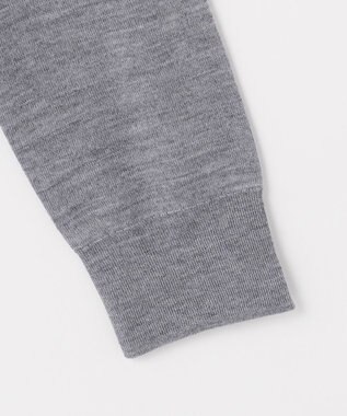 J.PRESS LADIES PURE WOOL タートルネック ニット グレー系