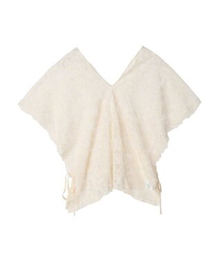 Green Parks ・ＳＵＧＡＲ　ＳＰＯＯＮ　２ｗａｙ刺繍レースベスト Ivory