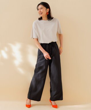 UNFILO BEAUTY FORM フォルムＴシャツ ベージュ