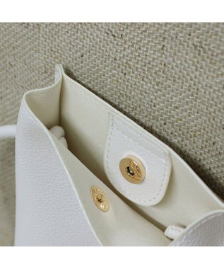 ROOTOTE 0659【直営店限定:ミニショルダー】ベビールー.カラー.2トーン-A 04：ホワイト