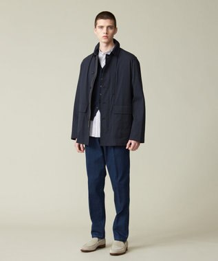 J.PRESS MEN 【KING SIZE】【MECHANICAL】【ハイパワーストレッチ / 撥水】クラシックドライビングジャケット ネイビー系