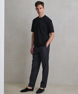 GOTAIRIKU カジュアルセットアップ対応【洗える/ストレッチ】YUNSA リラックストラウザーズ グレー系