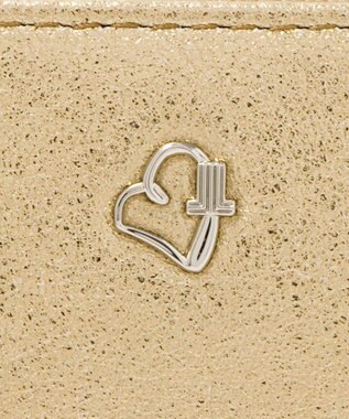 LANVIN en Bleu ペティアン ラウンド長財布 ゴールド