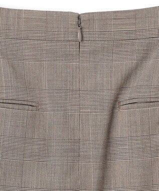 BEIGE， MER / グレンチェックスカート Beige
