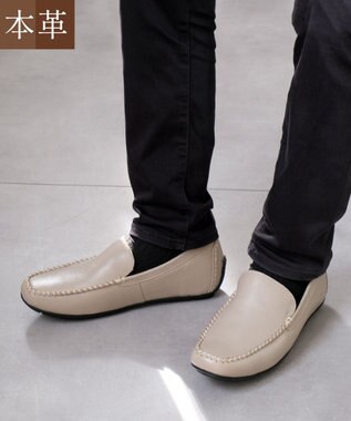 Pointer 本革ドライビングシューズ メンズ