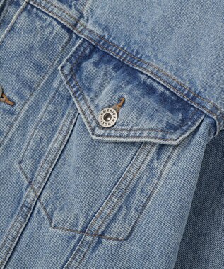AMERICAN HOLIC ロング丈デニムジャケット Light Indigo