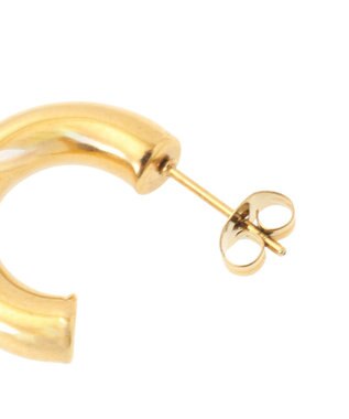 YECCA VECCA ステンレスフープピアス Gold