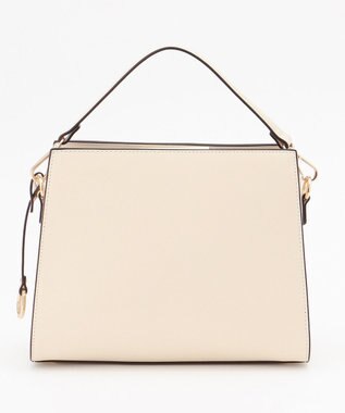 組曲 スクエアショルダー バッグ アイボリー系