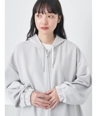 earth music&ecology ＵＶカット加工パーカー Light Gray