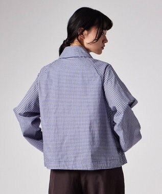 Paul Smith Paul Smith Loves Barbour Gingham Spey コットンジャケット ネイビー
