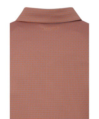 DAKS 【DAKS GOLF】 ジャガード長袖ニットポロ イエロー