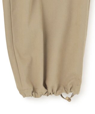 23区 【Oggi4月号掲載/洗える】シルキーストレッチ パラシュートパンツ ブラウン系