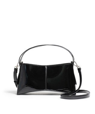 MioFIRANO SLIT D001 ハンドバッグ BLACK