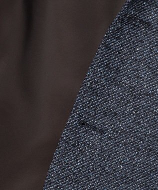 J.PRESS MEN 【ZIGNONE SOUL / ジニョーネ ソウル】 ウールシルクツイード ジャケット ダルブルー系